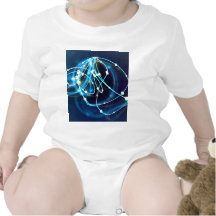 "Atomizität 3" CricketDiane Kunst Baby Strampelanzug