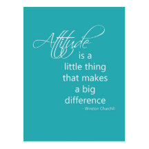 Attitude Post Card