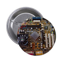 ATX Motherboardansicht von oben Anstecknadelbutton