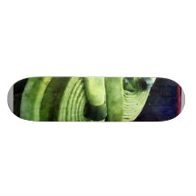 Aufgerollte Feuerlöschschläuche Personalisiertes Skateboarddeck