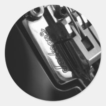Aufkleber der Gitarre #1