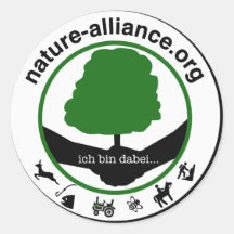Aufkleber Nature alliance