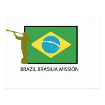 AUFTRAG LDS BRASILIENS BRASILIEN POSTKARTEN