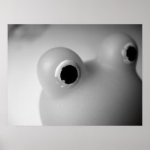 Auge des Froggy-Plakats/des Druckes