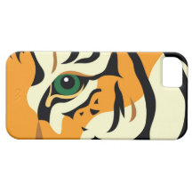 Auge des Tigers iPhone 5 Schutzhüllen