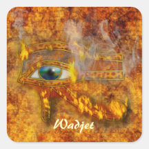 Auge Horus Wadjet der ägyptischen Kunst-Aufkleber