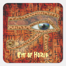 AUGE HORUS Wadjet der ägyptischen Kunst-Aufkleber