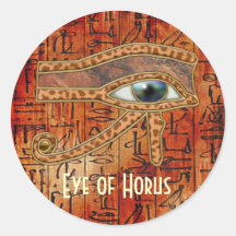 AUGE HORUS Wadjet der ägyptischen Kunst-Aufkleber