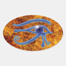 AUGE HORUS Wadjet der ägyptischen Kunst-Aufkleber