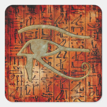 AUGE HORUS Wadjet der ägyptischen Kunst-Aufkleber
