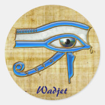 AUGE HORUS Wadjet der ägyptischen Kunst-Aufkleber