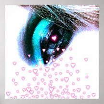 AUGE SEHEN IHRE LIEBE POSTERDRUCKE