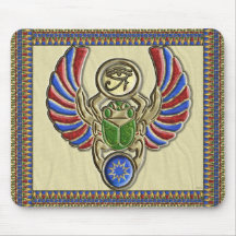 Auge von Horus ScarabMousepad