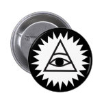 Auge von Providence Anstecknadelbuttons