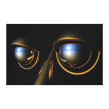 "Augen des Cyborg " Leinwand Drucke