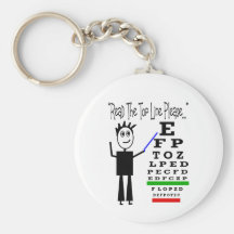 Augen-Diagramm-Augenarzt-Entwurfs-Geschenke Schlüsselanhänger