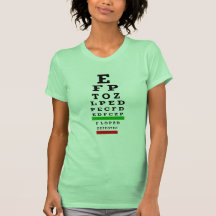 AUGEN-DIAGRAMM Geschenke T-shirt