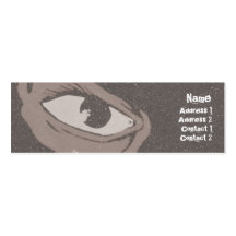 Augen - dünn visitenkarten vorlagen