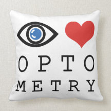 Augen-Liebe-Optometrie Kissen