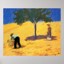 August_Macke Baum dem Öl und dem Bleistift in des  Plakate