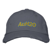 AuH2O gestickter Hut bestickte kappen