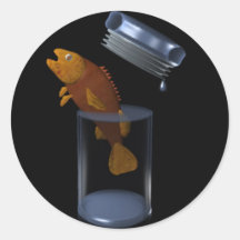 Aus dem Wasser heraus Stickers