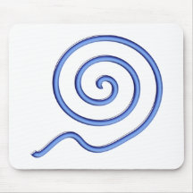 auslaufende Spirale spiral expiring Mousepads