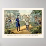 Auslieferung von General Johnston, 1865 Posterdrucke