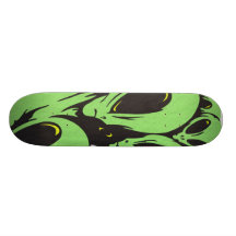 Außerirdische Personalisiertes Skateboarddeck