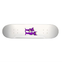 Außerirdische sagt alles Gute zum Geburtstag Bedrucktes Skateboard