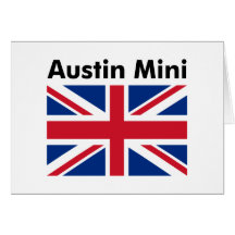 Austin Mini Grußkarten