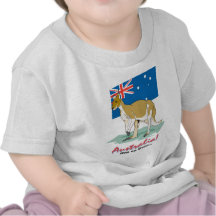 Australien-Känguru Tshirts