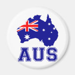 Australien-Kontinent Kühlschrankmagnete