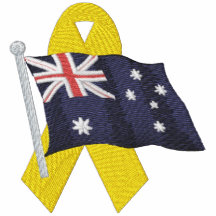 Australisch - stützen Sie unsere Truppen Poloshirt