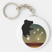 Australische Koala-Ikonen-Schlüsselring Schlüsselbänder