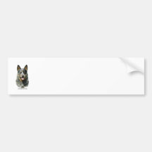 Australischer Vieh-Hund 9F061D-03 Auto Sticker