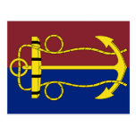Australisches Marine-Brett, Australien-Flagge Postkarten