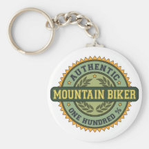 Authentischer Mountainbiker Schlüsselband