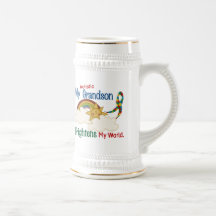 Autismus ERHELLT MEINEN WELT1 Enkel Teetasse