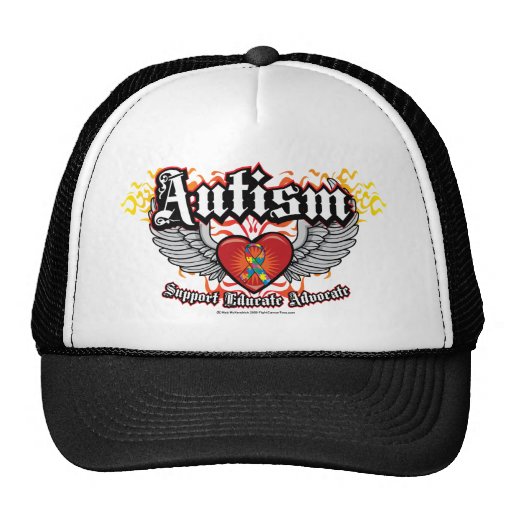 Autismus-Flügel Baseball Mützen