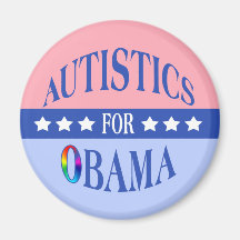 Autistics für Obama-Magneten
