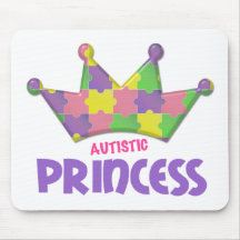 Autistische Prinzessin 1 AUTISMUS Mousepads