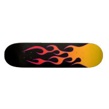 Auto-Flamme Personalisierte Skatedecks