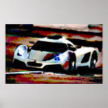 Auto-Kunst Posterdrucke