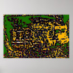 Auto-Kunst Poster