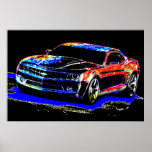 Auto-Kunst Plakat