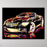 Auto-Kunst Posterdrucke