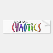 Autoaufkleber Digital Chaotics