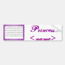 Autoaufkleber Prinzessin-Mini Hearts