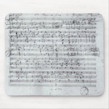 Autographische Kerbe für das gelegene 'DES Sangers Mauspads